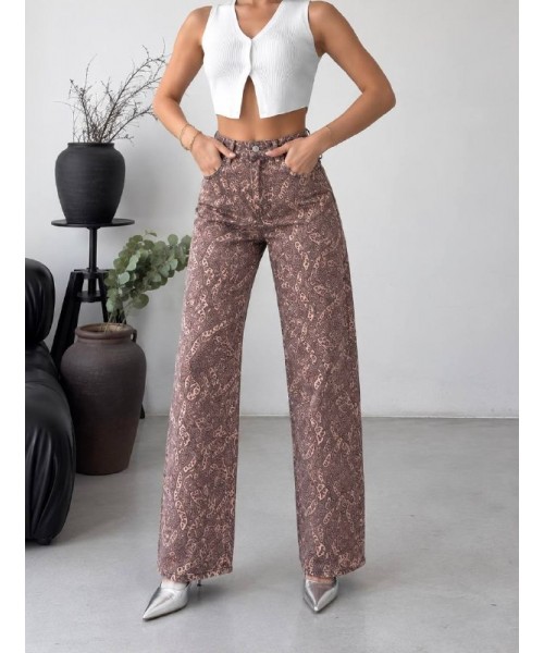 Patterned JEANS DENIM - 254762
