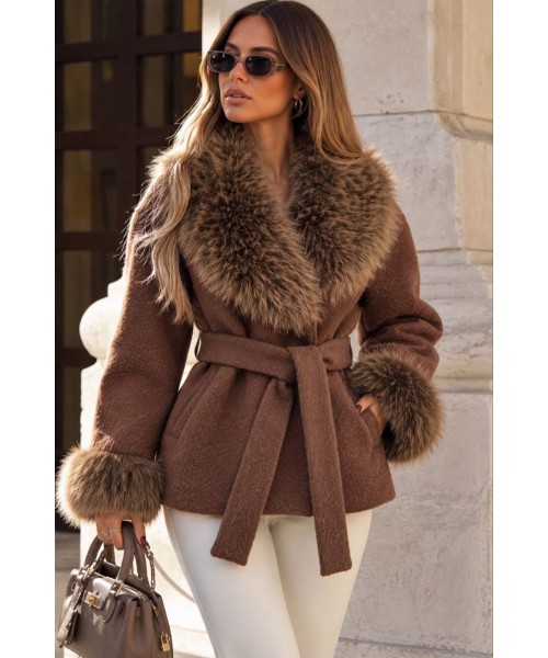 COFFEE COAT-OVERCOAT 
