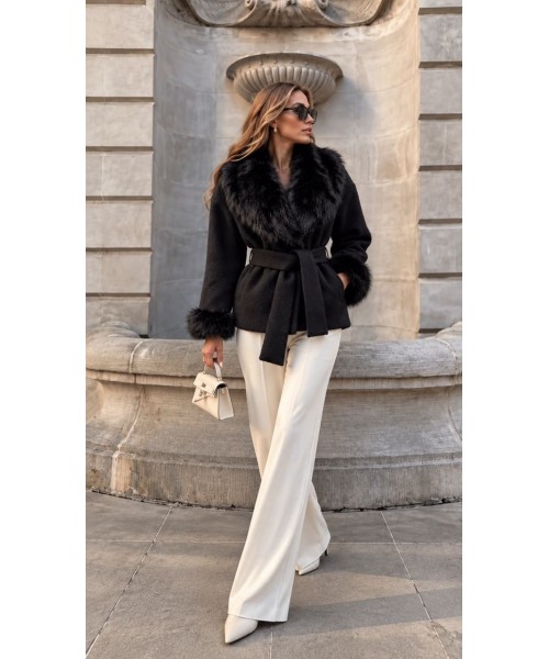 BLACK COAT-OVERCOAT 