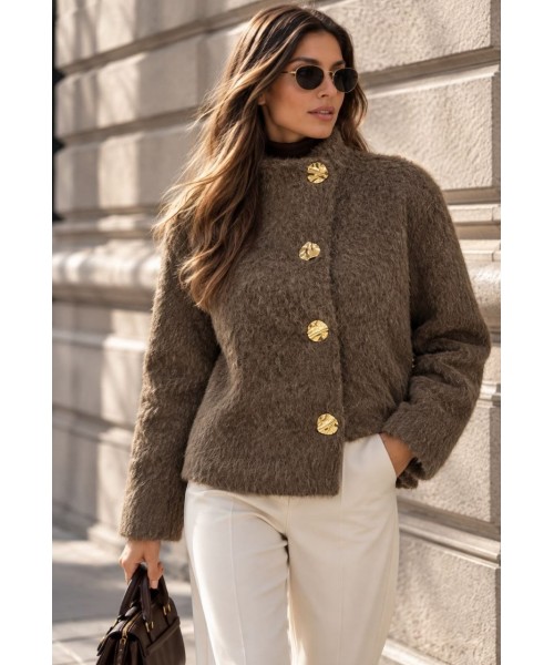 COFFEE COAT-OVERCOAT 