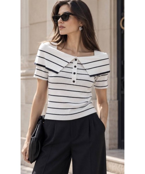 WHITE JUMPER KNITWEAR - 254841