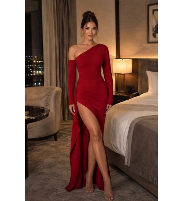  KIRMIZI ABİYE SANDY KUMAŞ - 254863