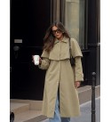 KHAKI COAT-OVERCOAT - 254914