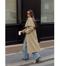 KHAKI COAT-OVERCOAT - 254914