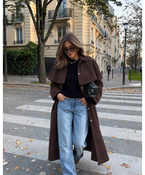 COFFEE COAT-OVERCOAT - 254916