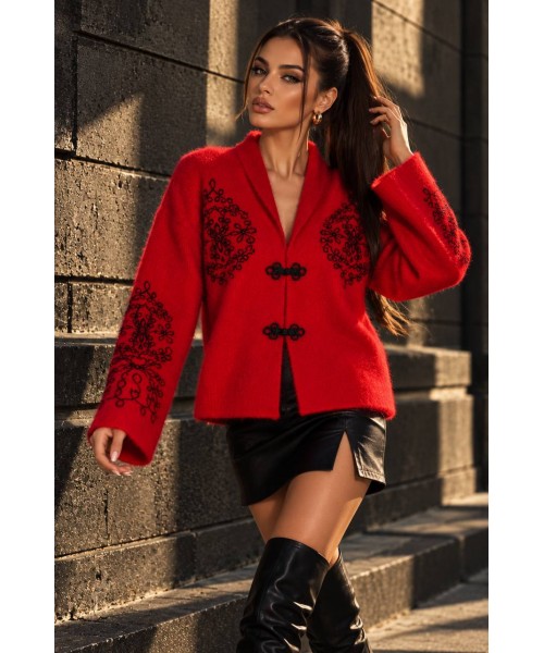PINK CARDIGAN KNITWEAR - 254966