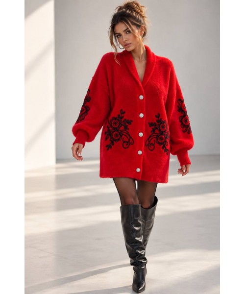 PINK CARDIGAN KNITWEAR - 254967
