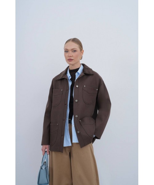 COFFEE COAT-OVERCOAT - 254990