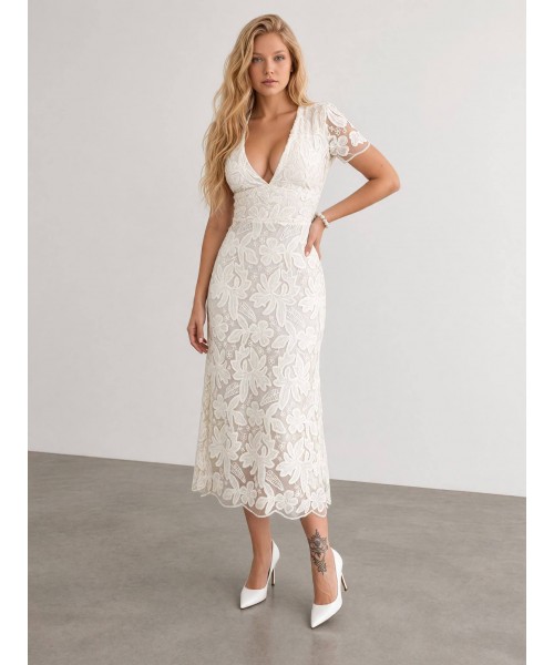 WHITE DRESS 