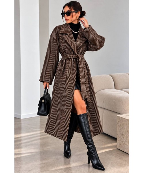 COFFEE COAT-OVERCOAT 