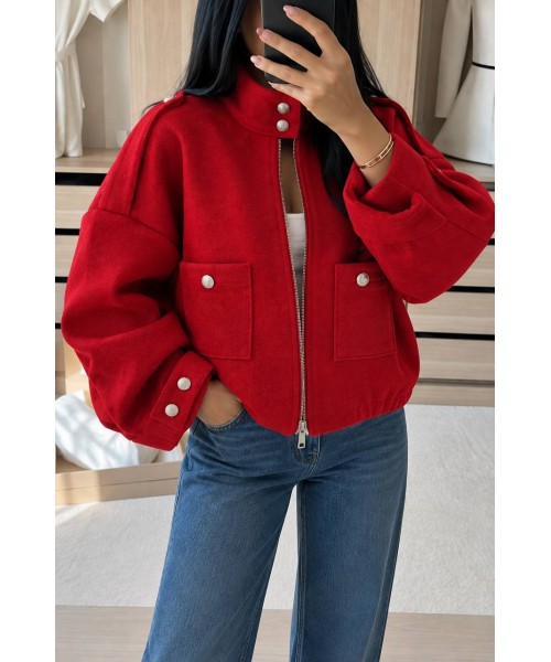 RED COAT-OVERCOAT 