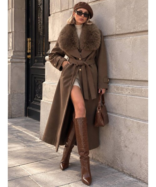 COFFEE COAT-OVERCOAT 