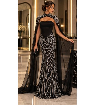  SİYAH ABİYE - 255067