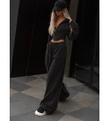 BLACK Tracksuit Team Velvet fabric - 255130