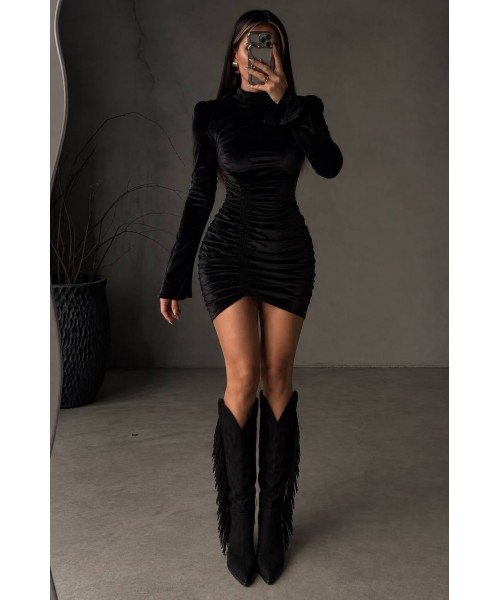 BLACK DRESS Velvet - 255133