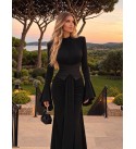 BLACK EVENING DRESS - 255171