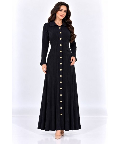 BLACK DRESS KNITWEAR - 255246