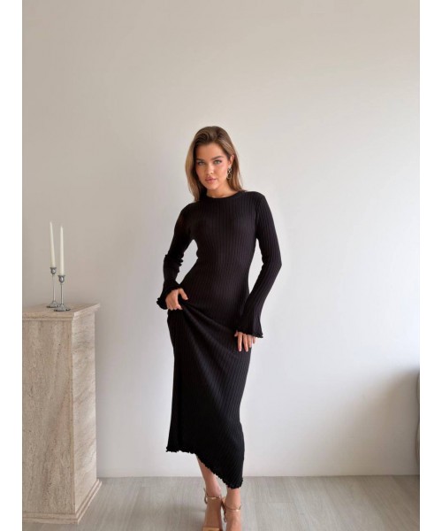BLACK DRESS KNITWEAR - 255369