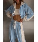 BLUE TRACKSUIT SET Velvet - 255386