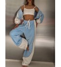 BLUE TRACKSUIT SET Velvet - 255386