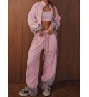 PINK TRACKSUIT SET Velvet - 255387