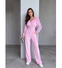 PINK TRACKSUIT SET Velvet - 255390