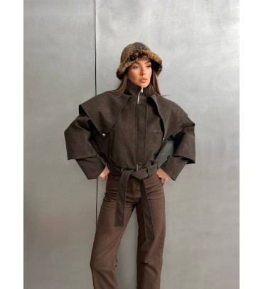  KAHVE MONT-KABAN NUBUK  KUMAŞ - 255408