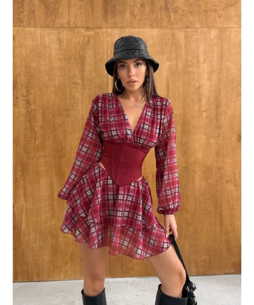 Plaid DRESS 