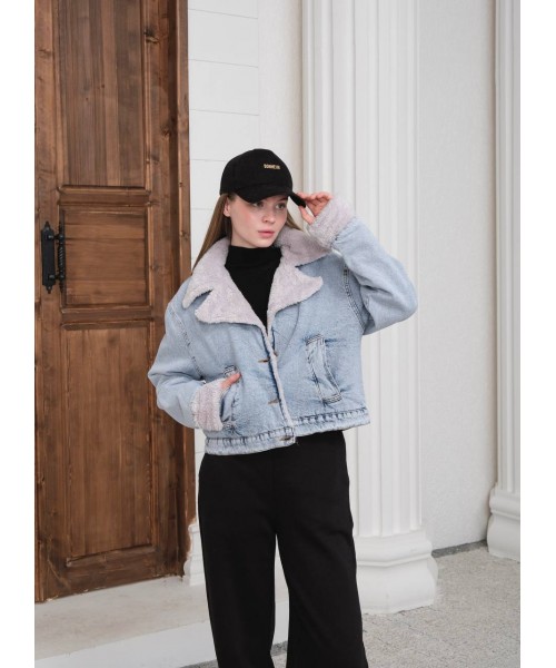 BLUE COAT-OVERCOAT DENIM - 255452
