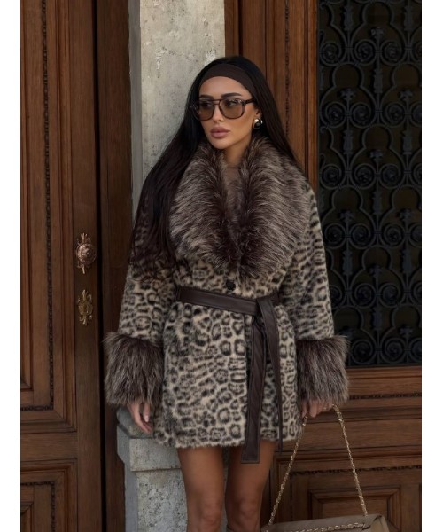 LEOPARD COAT-OVERCOAT - 255475