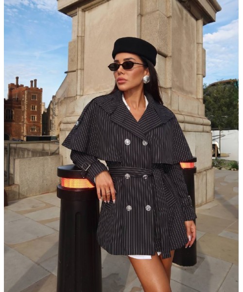 BLACK COAT-OVERCOAT - 255479
