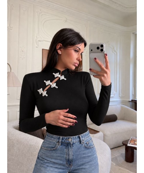 BLACK BLOUSE - 255535