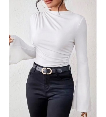 WHITE BLOUSE - 255545