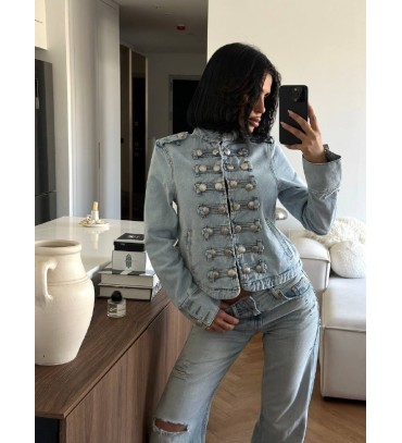 BLUE JACKET DENIM - 255551