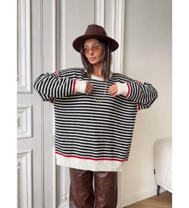 STRIPED JUMPER KNITWEAR - 255560