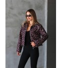 Patterned JACKET MELTON FABRIC - 255583
