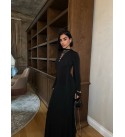 SİYAH ELBİSE SANDY KUMAŞ - 255628