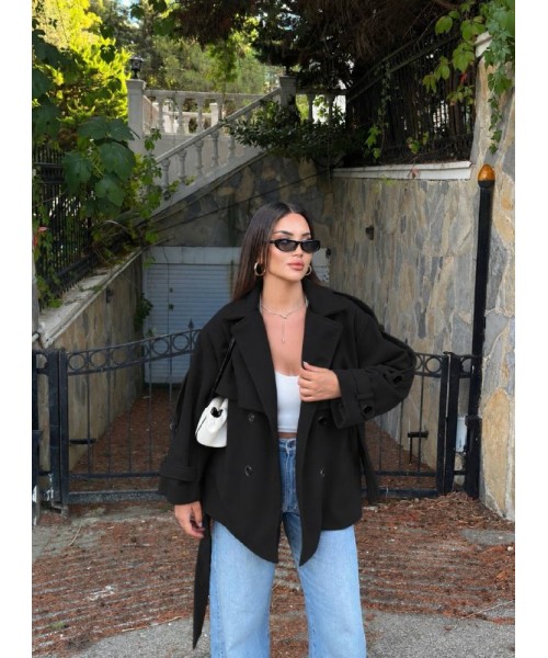 BLACK COAT-OVERCOAT 