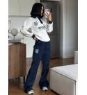 NAVY BLUE TRACKSUIT SET - 255657