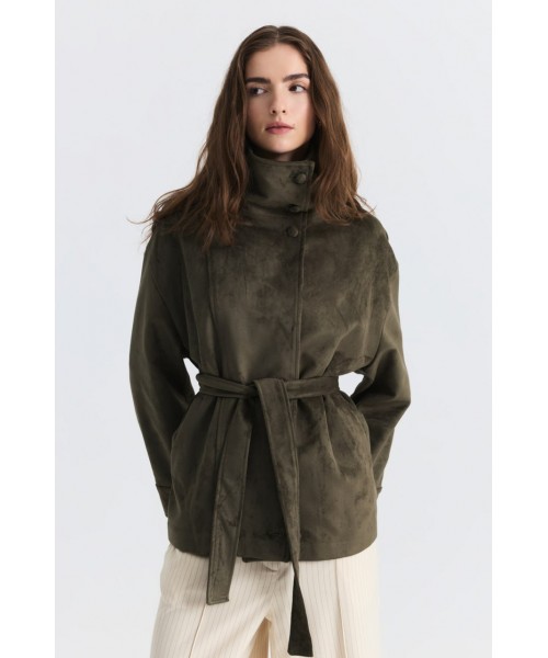 KHAKI COAT-OVERCOAT 