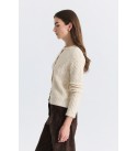 Ecru CARDIGAN KNITWEAR - 255770