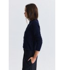 NAVY BLUE CARDIGAN KNITWEAR - 255771