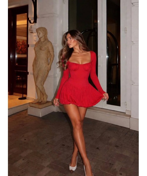 RED DRESS 