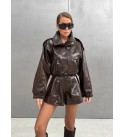 BLACK SET KROKODIL DESEN SORTLU - 255808
