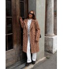 Patterned COAT-OVERCOAT - 255814