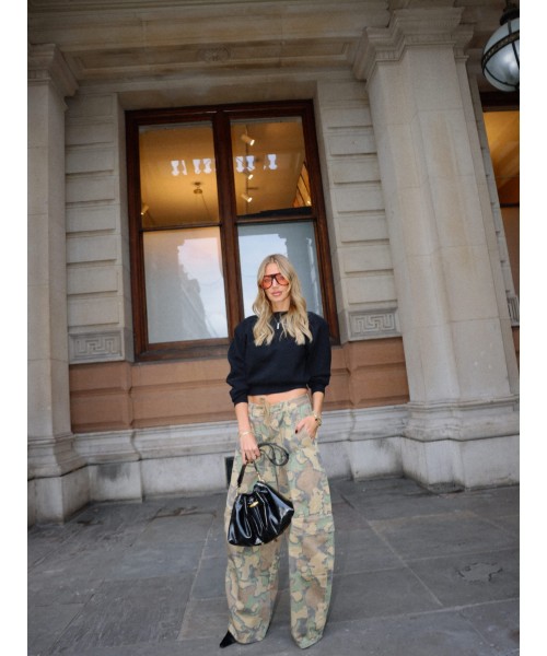 Patterned TROUSERS - 255819