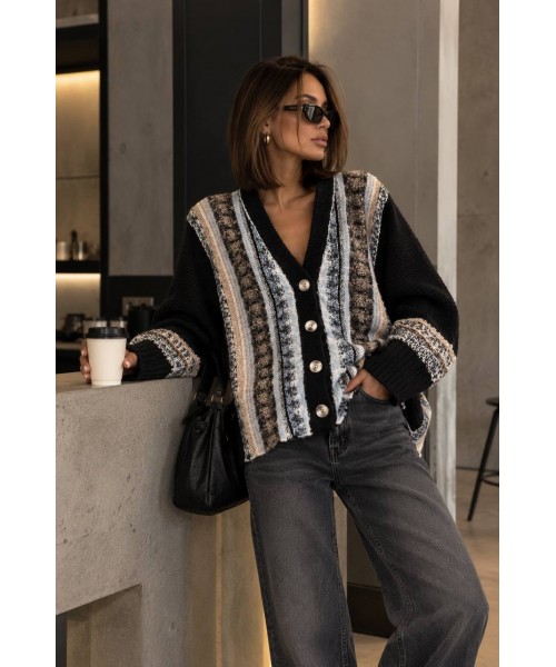 Patterned CARDIGAN KNITWEAR - 255851