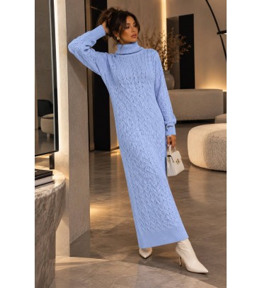 BLUE DRESS KNITWEAR - 255854
