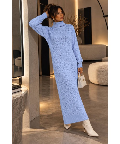 BLUE DRESS KNITWEAR - 255854