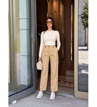  BEIGE TROUSERS 